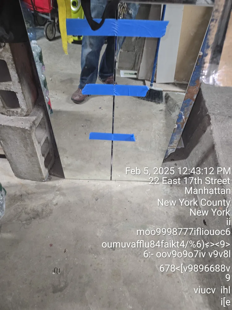 Glass Display Case Shelves/mirrored medicine cabinet image indicator(2)