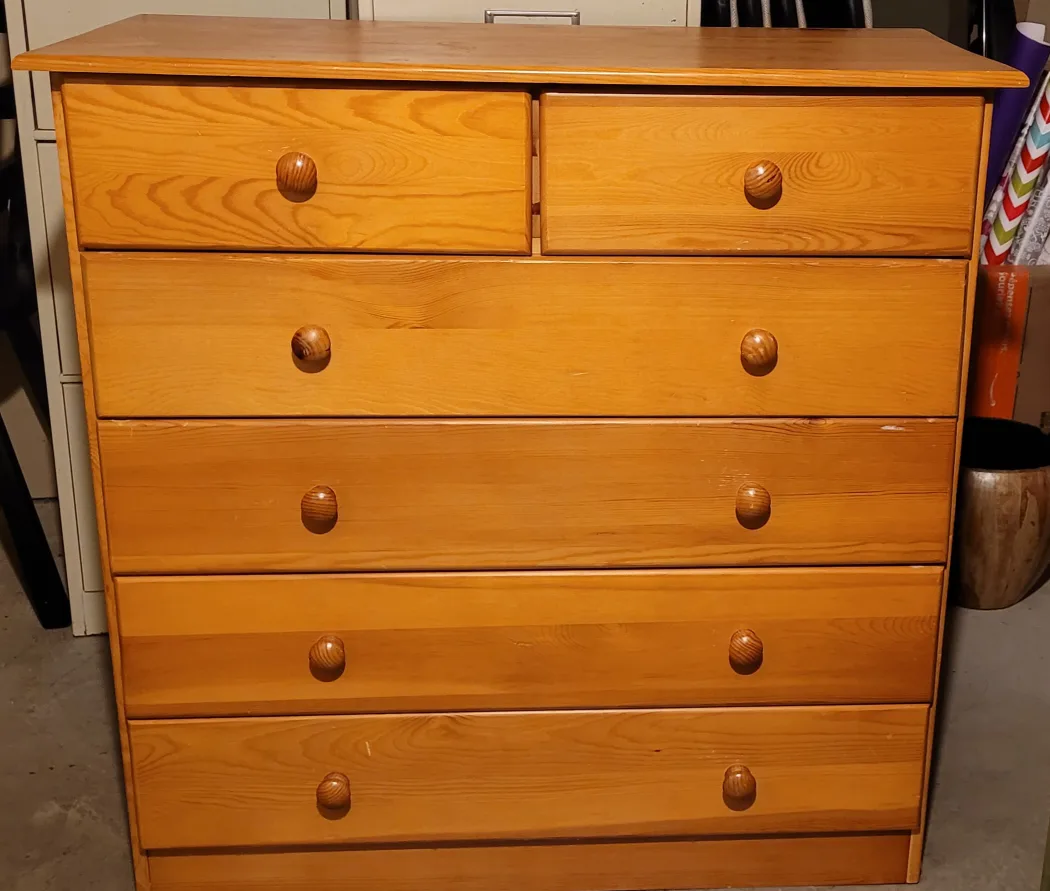 Solid Wood 6-Drawer Chest thumbnail