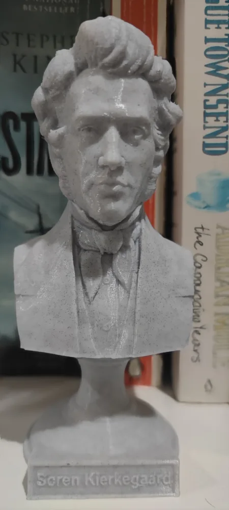 Søren Kierkegaard Bust Figurine 🏈 thumbnail