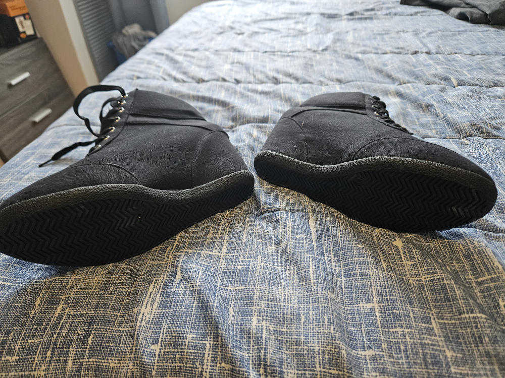 wedge booties size 10 - photo 3