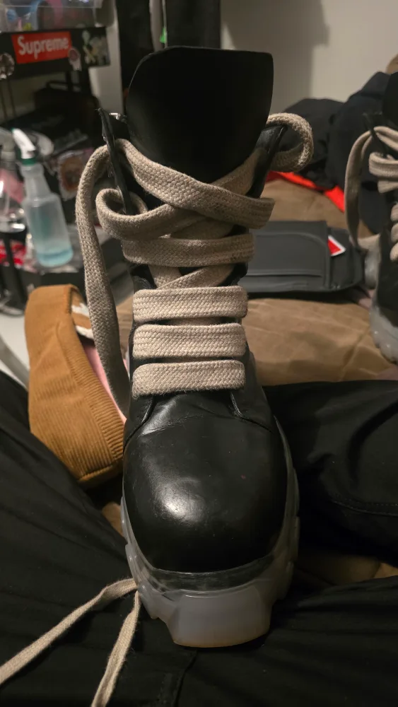 Rick Owens Tractor Sole Bozo Boots sz43 eqv thumbnail