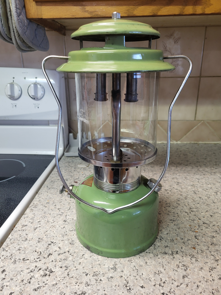 Vintage AFC gasoline lantern- Green - photo 3
