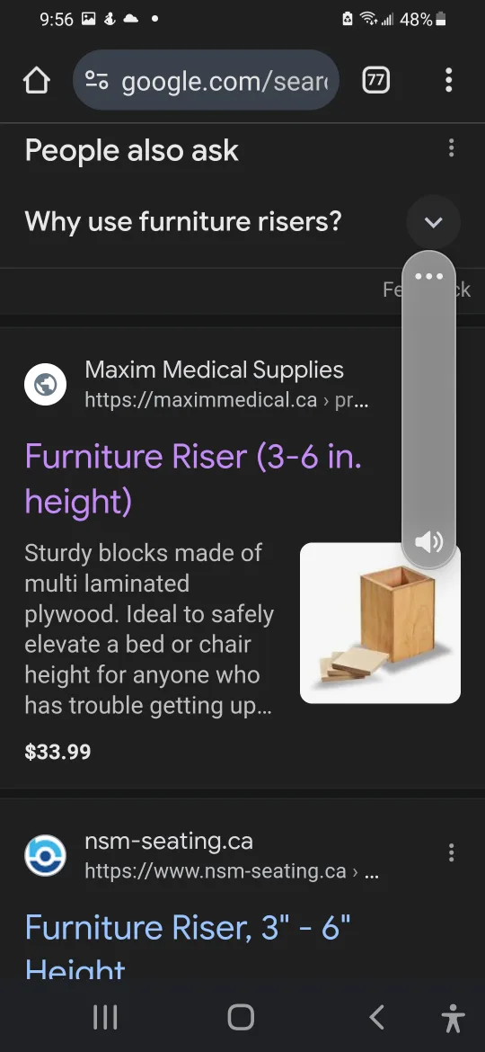 Parsons Furniture Risers - Set of Four image indicator(5)