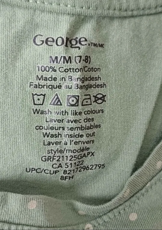 Girls' Long Sleeve Shirts (Size 6-8) Price for two image indicator(4)