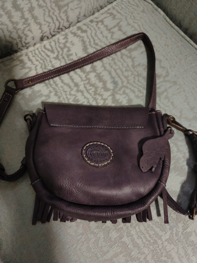 ROOTS Sedona Leather Crossbody Bag with Fringe - photo 2