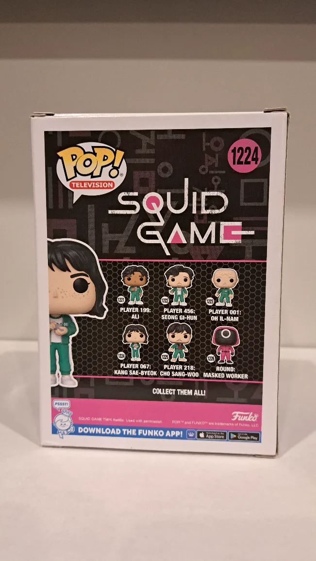 Squid Game 🦑  Funko Pop! Player 067: Kang Sae-byeok #1224 image indicator(3)