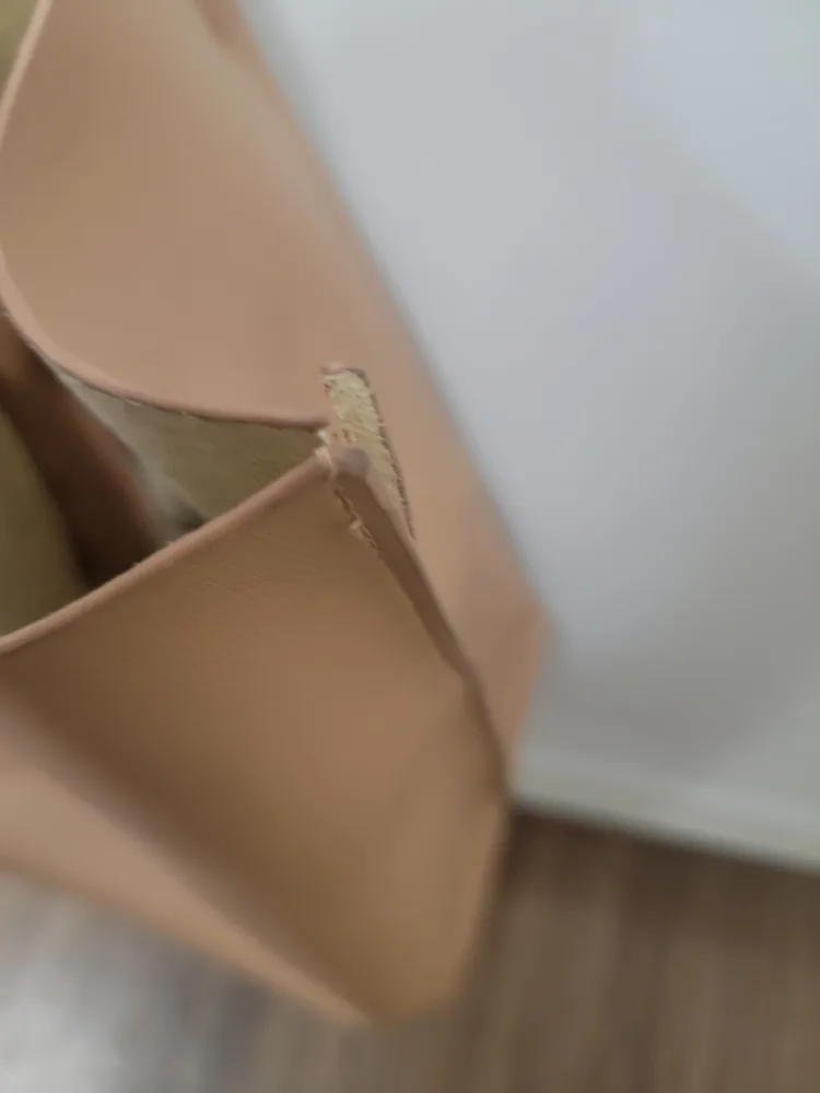 Large Vegan Leather Tote Bag image indicator(6)