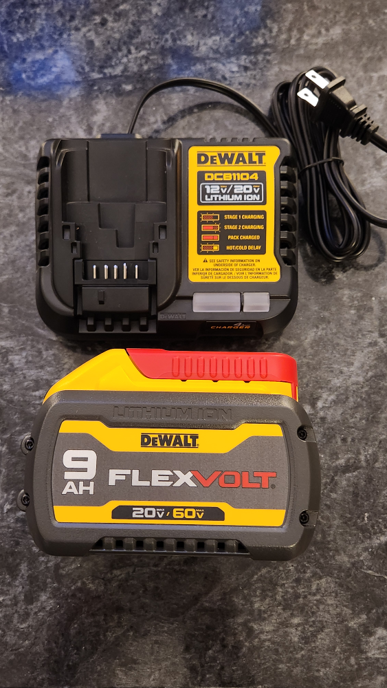 DEWALT 20V/60V MAX FLEXVOLT 9.0Ah Battery with Charger - photo 5