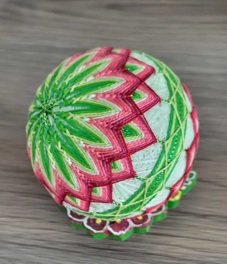 Japanese embroidery Temari balls image indicator(8)