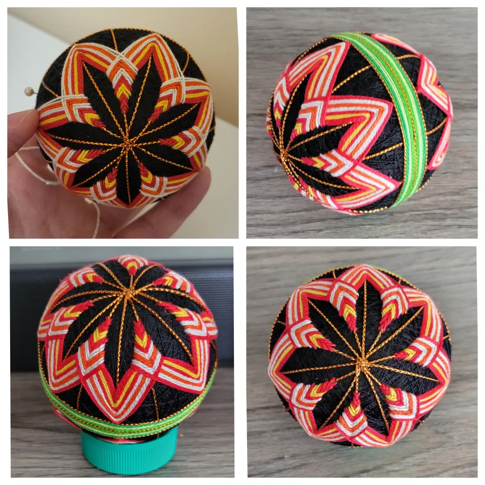 Japanese embroidery Temari balls image indicator(6)