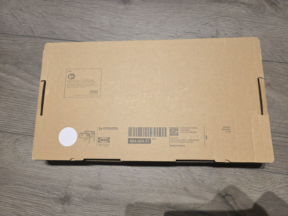 IKEA UTRUSTA horizontal Hinge