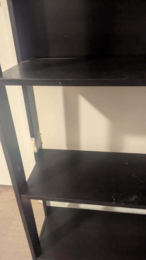 Black IKEA shelf - photo 2