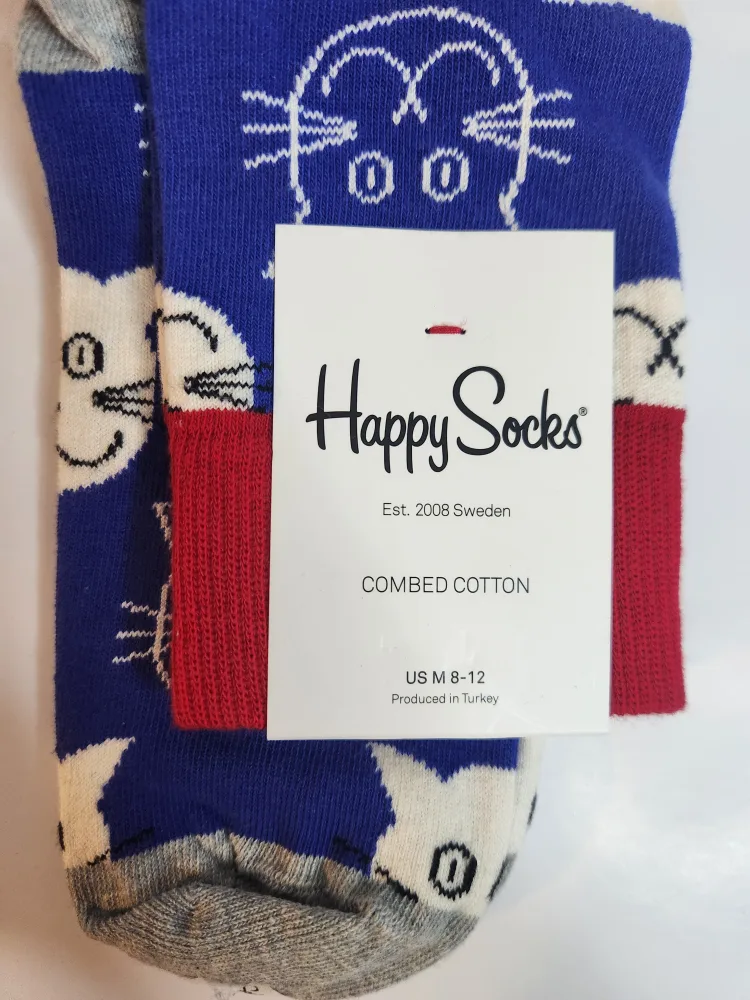 Happy Socks Men's Size M 8-12 Combed Cotton Socks image indicator(3)