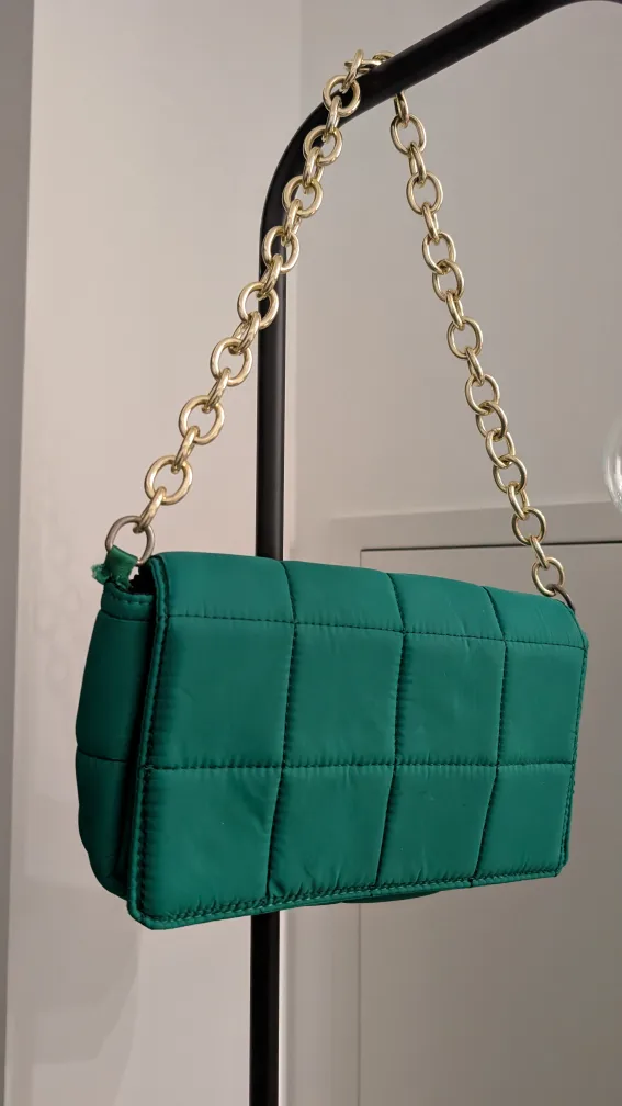 Green Quilted Chain Bag thumbnail