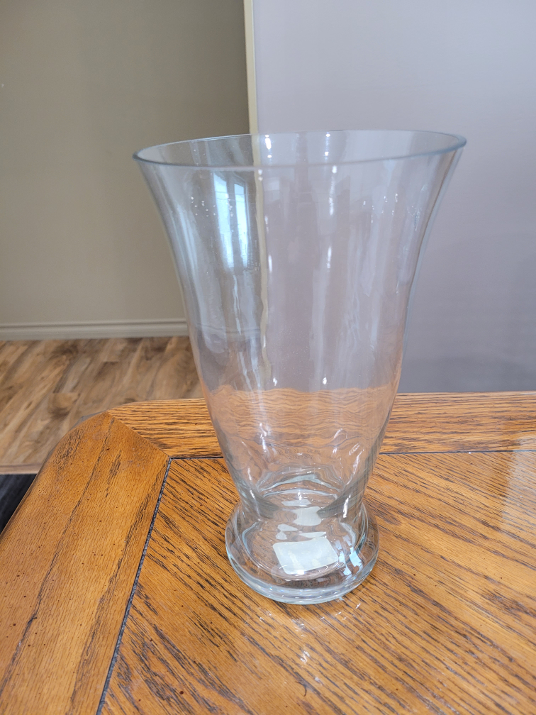Clear Glass Vase