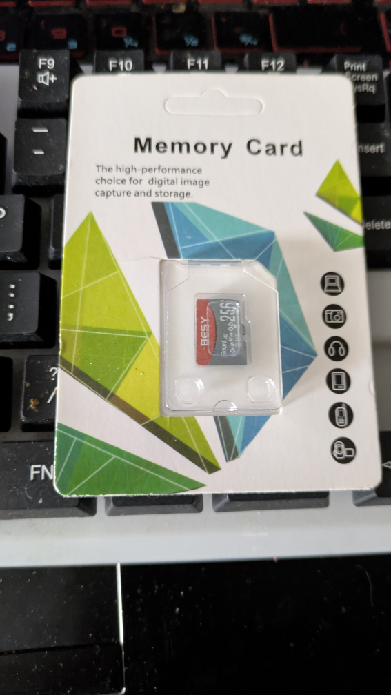 BESY 256GB Micro SD Card new in package