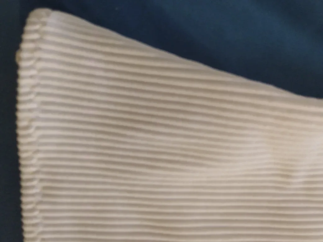 White ribbed bikini top Size XS image indicator(2)