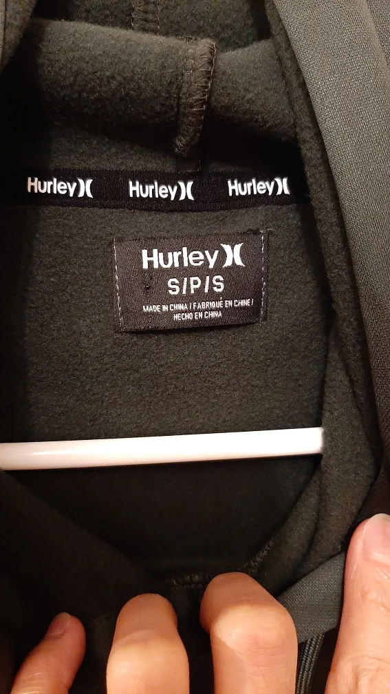 Hurley Men's Dark Green Hoodie image indicator(4)