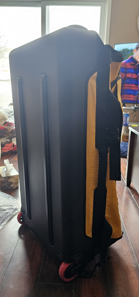 The North Face Rolling Duffel Bag - Yellow/Black - photo 2