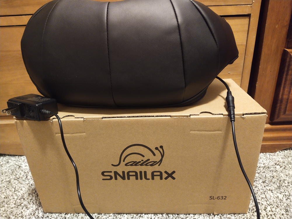 SNAILAX SL-632 Neck & Shoulder Shiatsu Massager with Heat