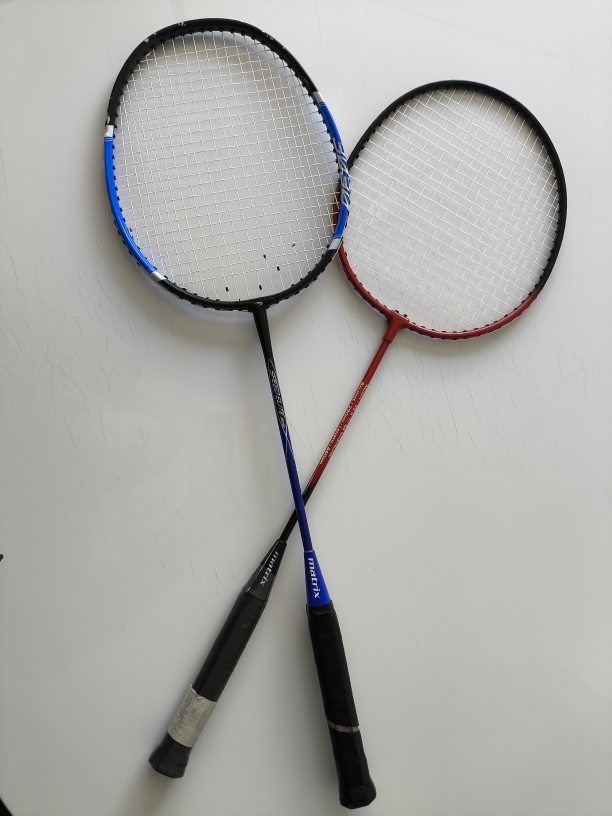 Pair of Matrix Badminton Racquets