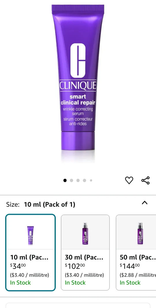 Clinique Smart Repair Wrinkle Correcting Serum image indicator(4)