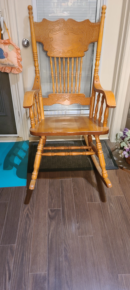 Wooden Rocking Chair
