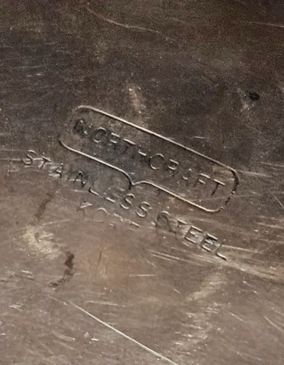 Northcraft Stainless Steel Copper Bottom Serving Kadhai Wok image indicator(8)