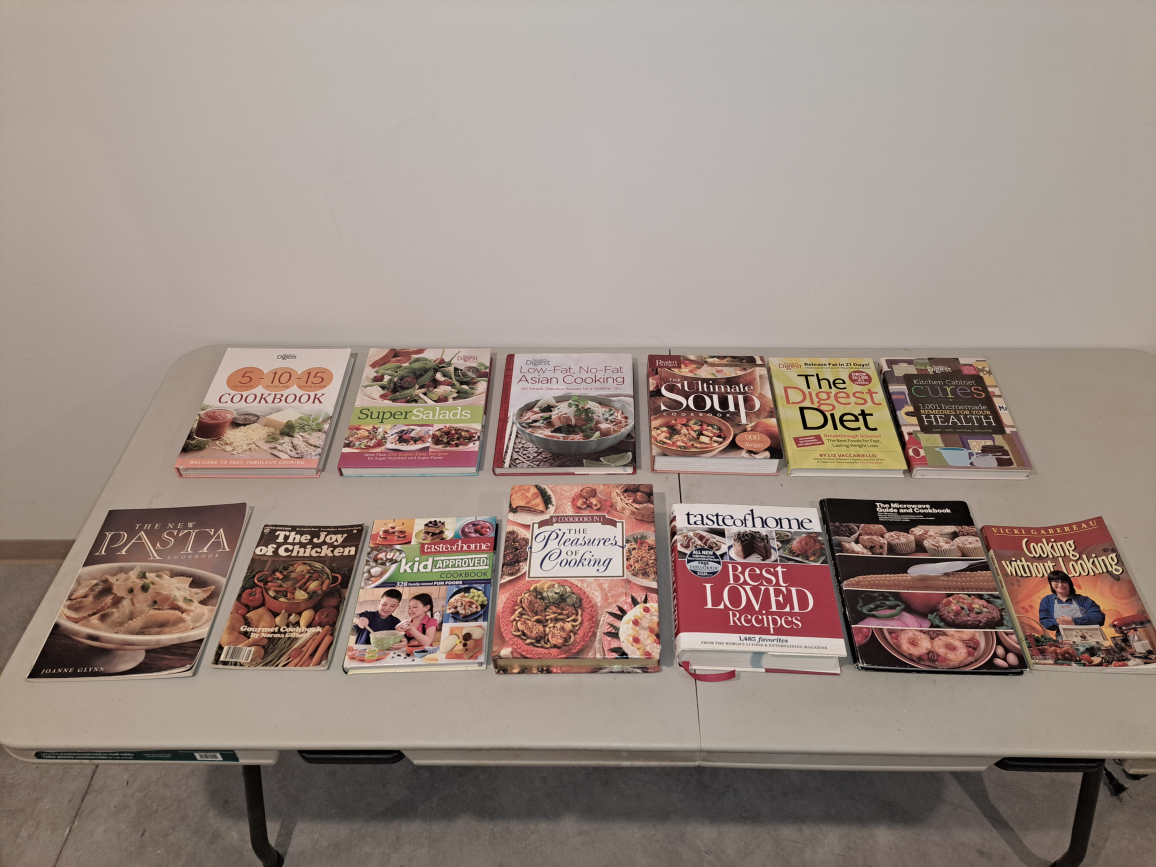 Cook book lot
