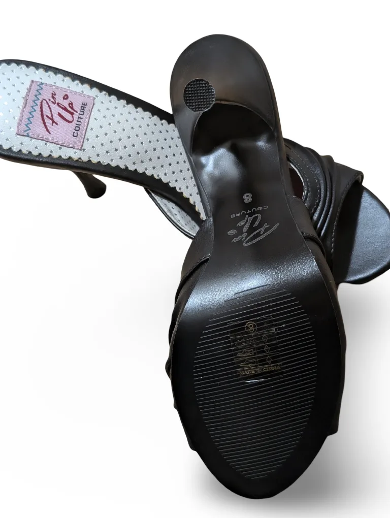 Pleaser Pin Up Couture MONROE-01 4 1/2" Baby Stiletto image indicator(3)