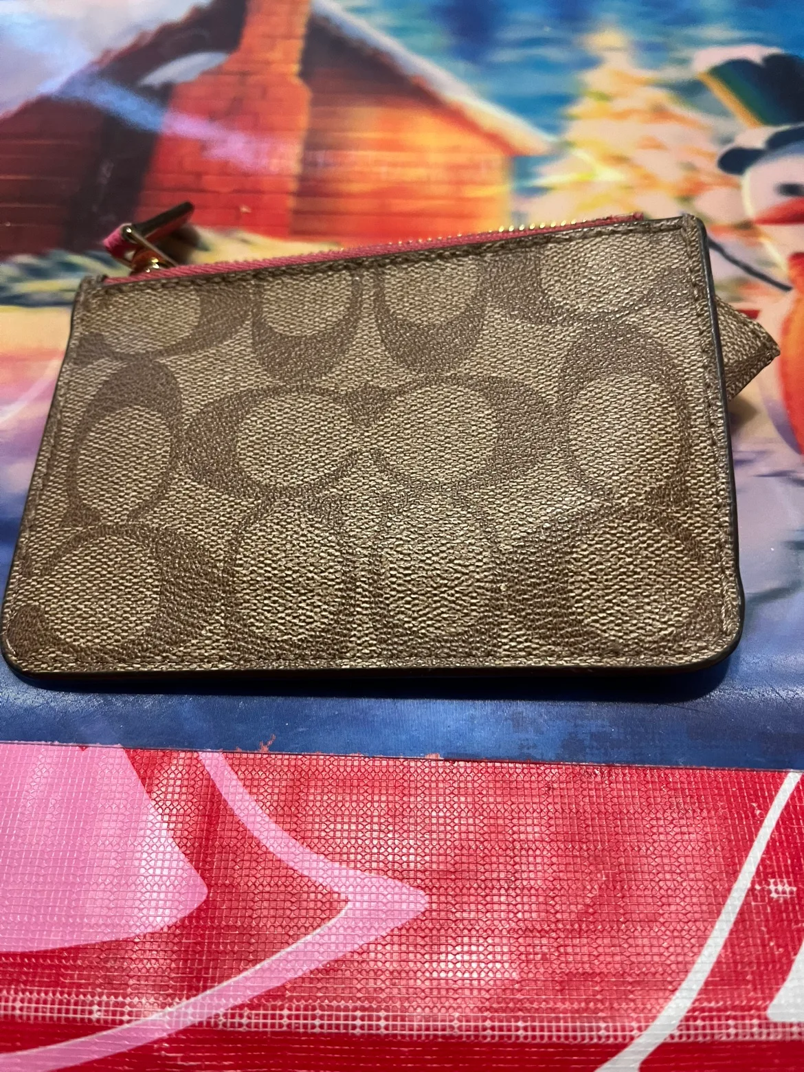 Coach Mini Wallet Zip-Around thumbnail