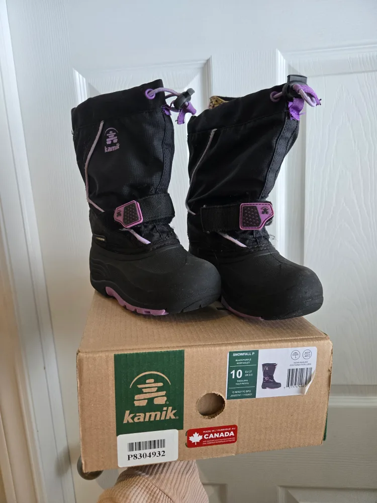 Kamik Snowfall Kids' Winter Boots - Size 10 image indicator(2)