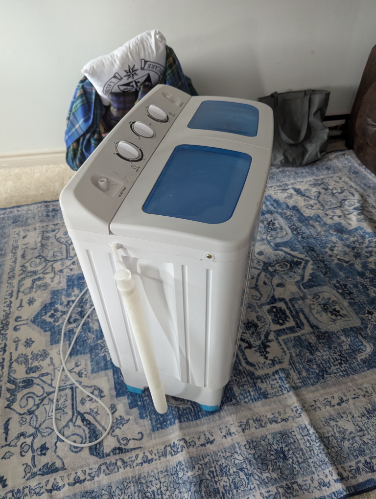 Compact Twin Tub Washer and Spin Dryer - photo 2