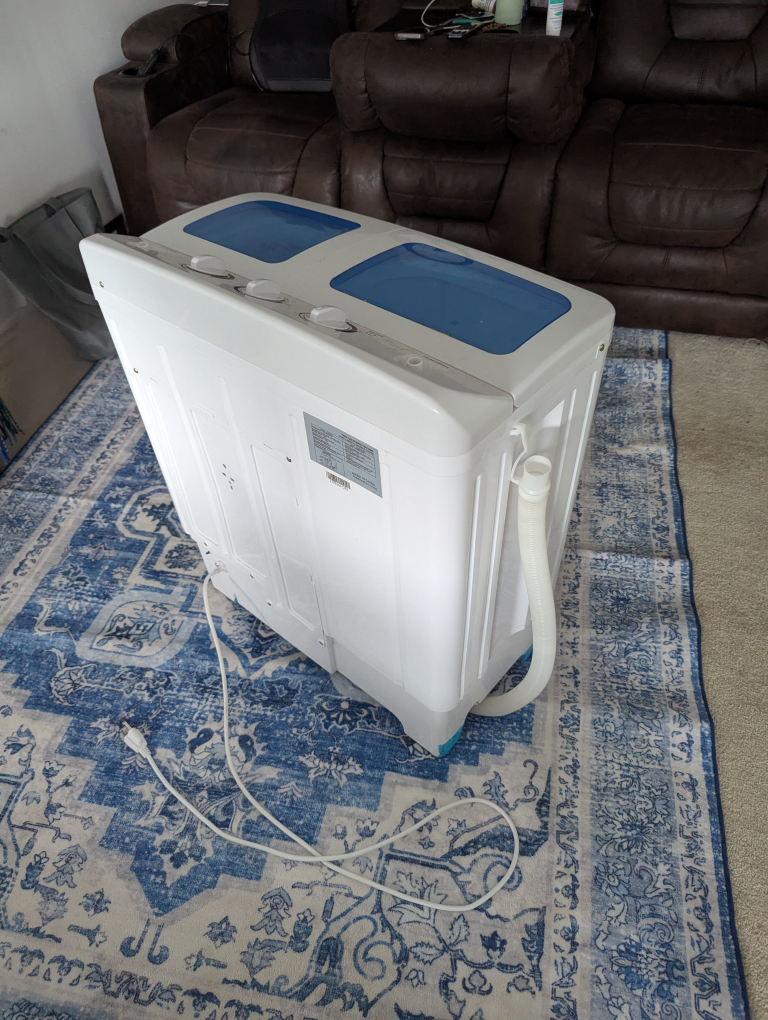 Compact Twin Tub Washer and Spin Dryer - photo 3