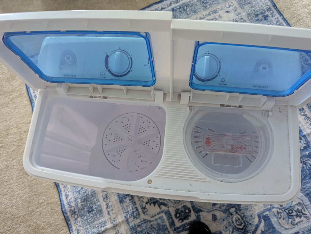 Compact Twin Tub Washer and Spin Dryer - photo 5