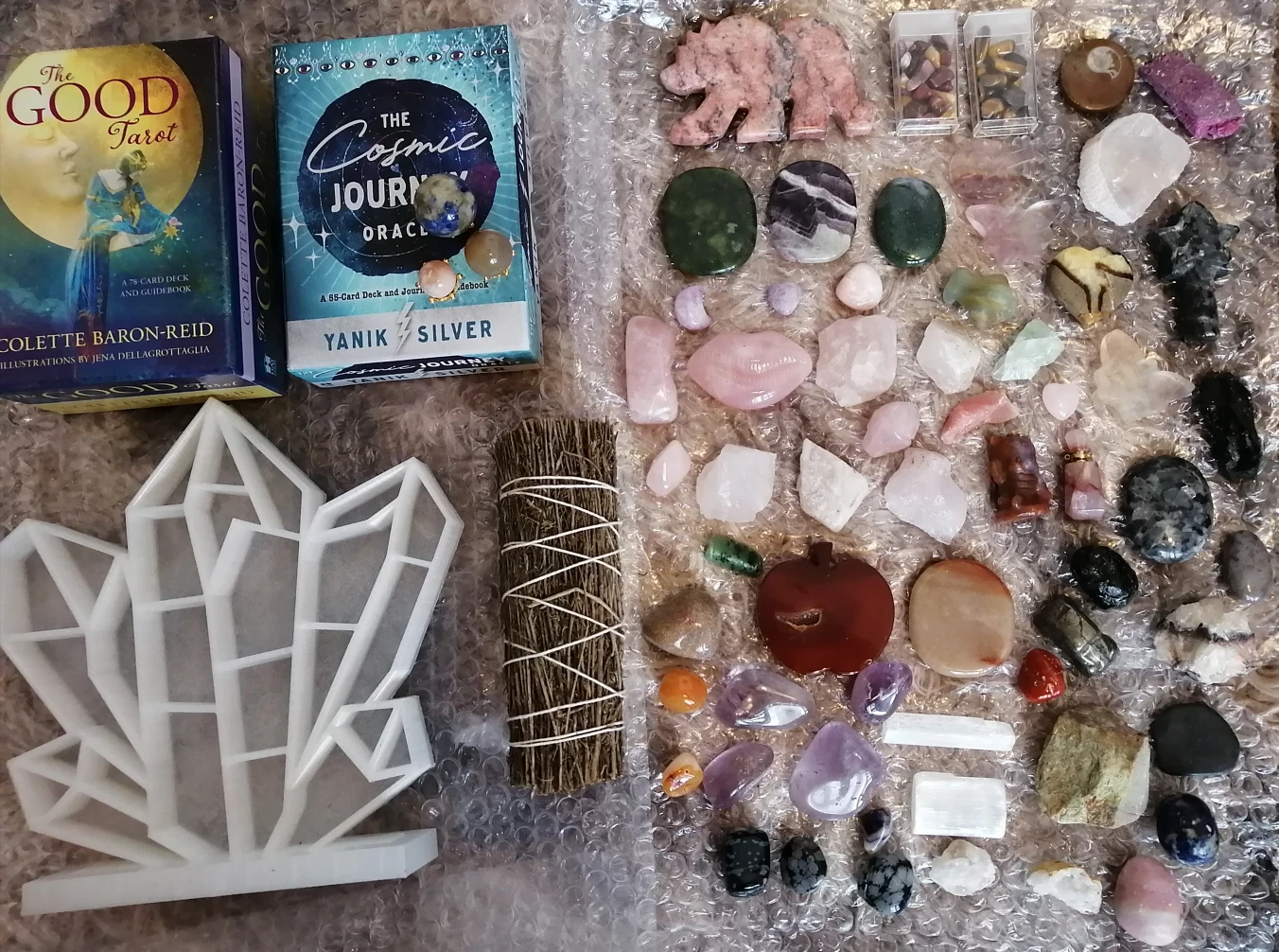 Tarot Deck & Crystal Lot