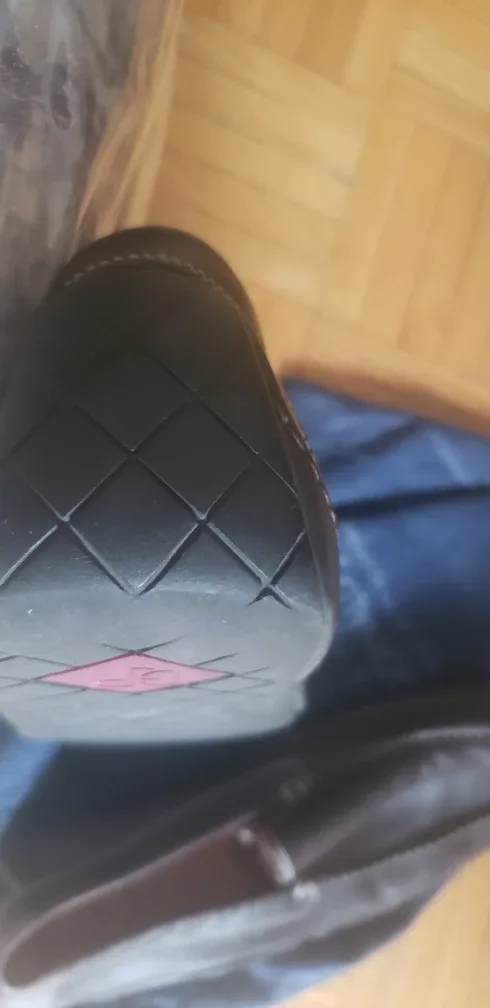 Men's Donald J Pliner Brown Leather Loafers image indicator(5)