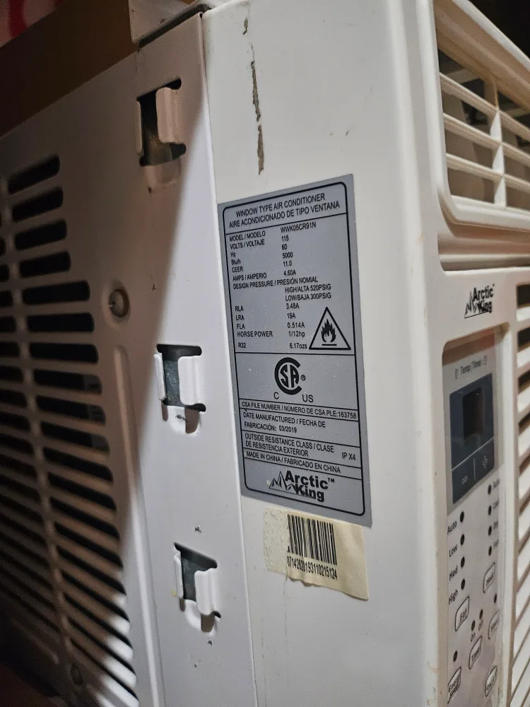 Arctic King Window Air Conditioner 5000 BTU image indicator(3)