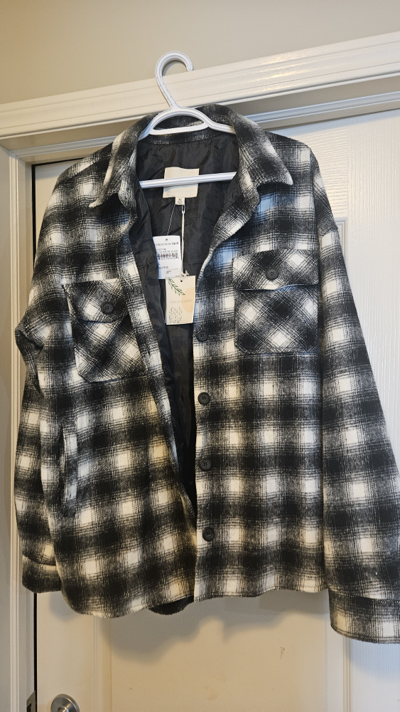 Threads & Supply Plaid Shacket  🏈