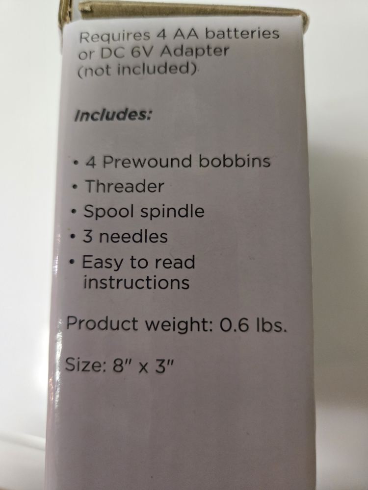 Unique Creativ Handheld Sewing Machine - photo 4