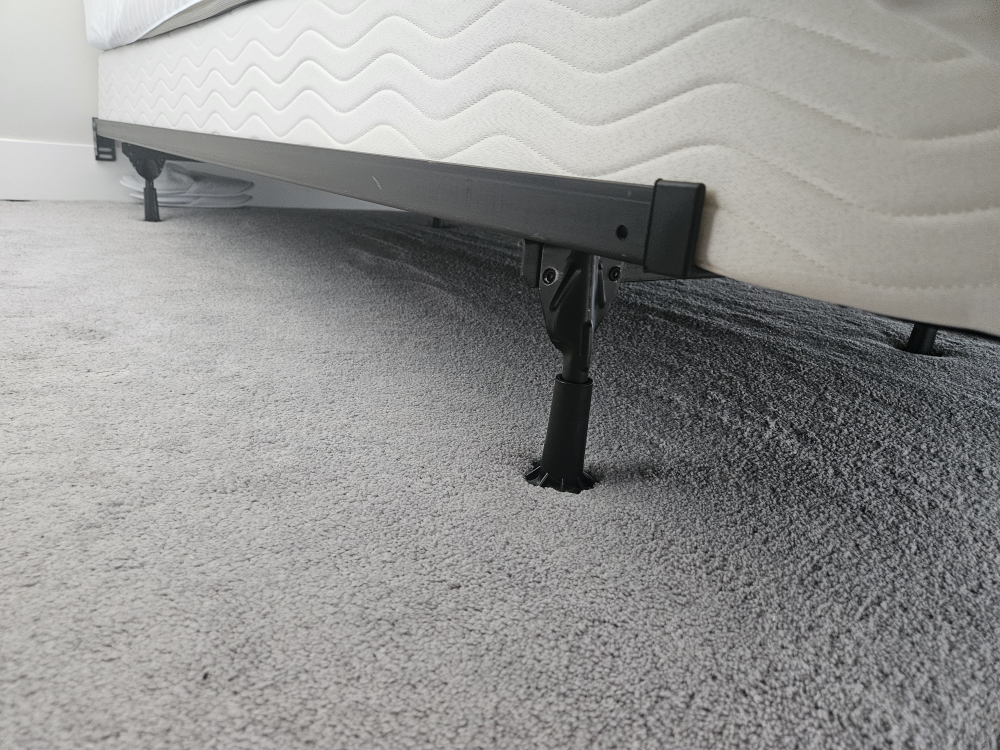 Bed frame Queen metal - Black - photo 3
