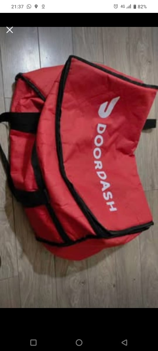 Doordash Insulated Delivery Bag