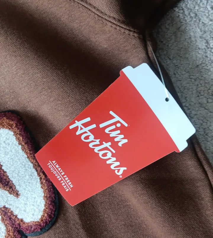 Tim Hortons Cold Brew Brown Crewneck Sweatshirt image indicator(6)