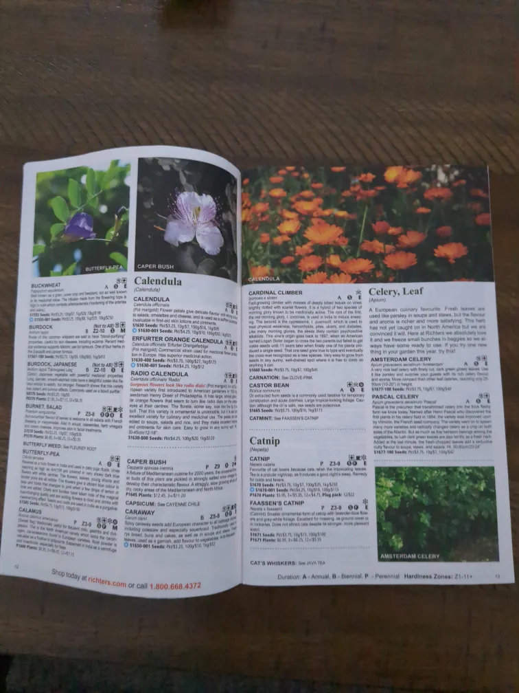 Richters Herbs & Vegetable 2025 Catalogue image indicator(2)