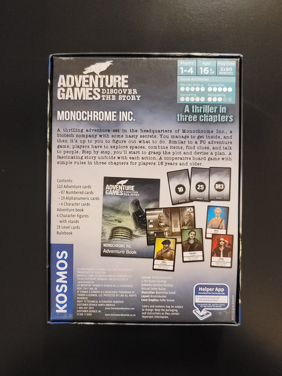 Monochrome Inc. Adventure Game - photo 2
