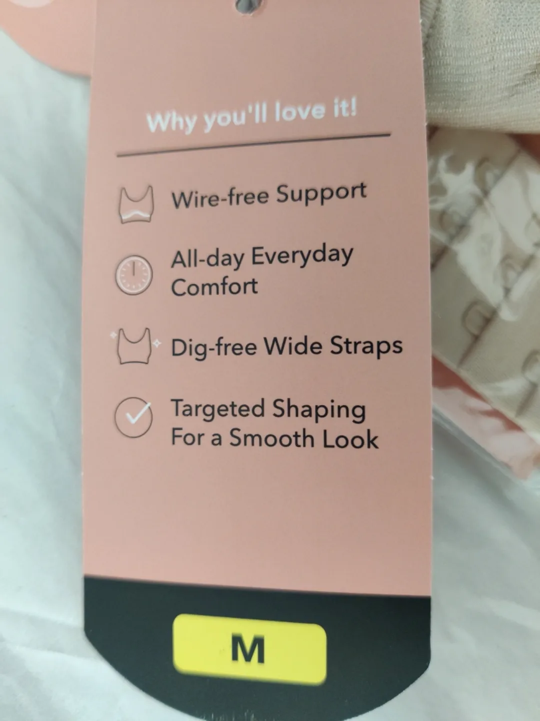 Shapermint Wireless Shaping Bra M image indicator(4)