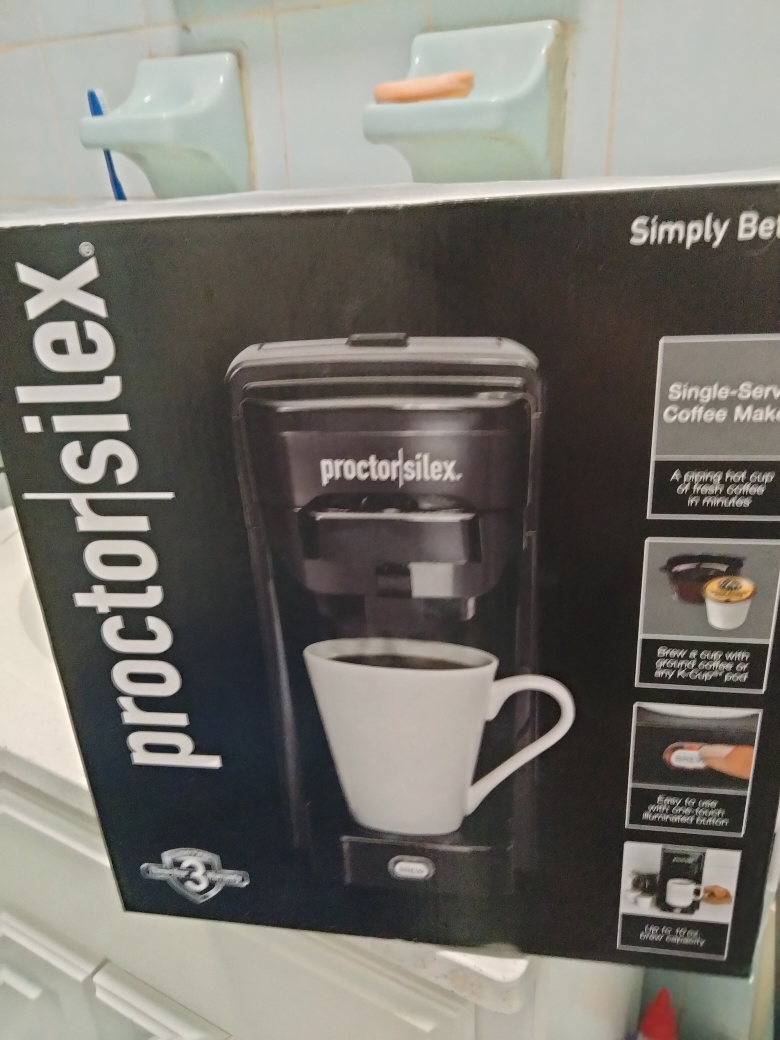 Proctor Silex Simply Brew Single-Serve Coffee Maker