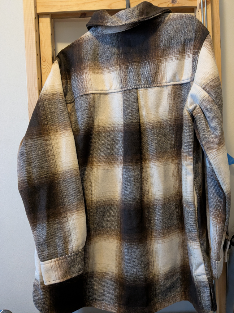Old Navy Flannel Shirt Jacket - Size Small - photo 3