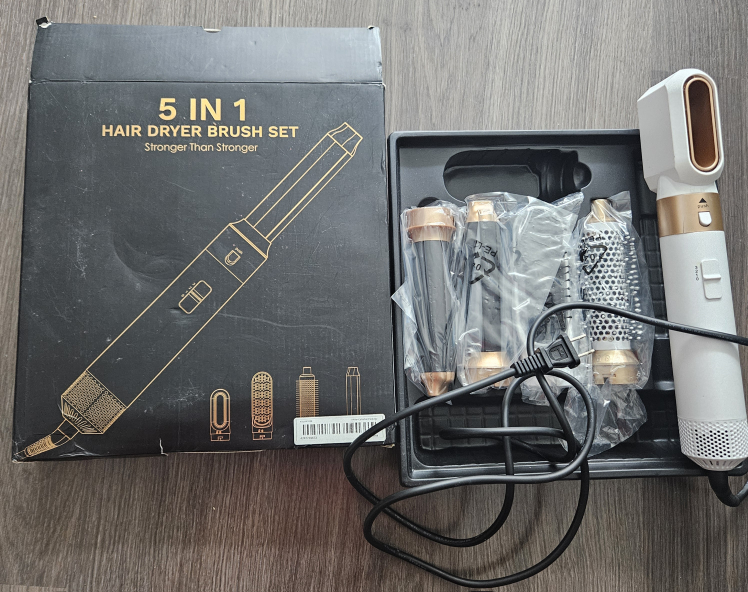 5-in-1 Hair Dryer Brush Set