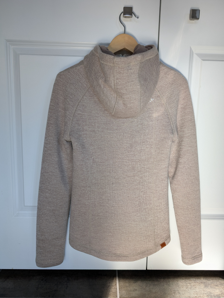 Bench Women's Size Small Beige Knit Zip-Up Hoodie - photo 2